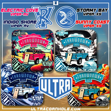 The Throw Down Cornhole Bags